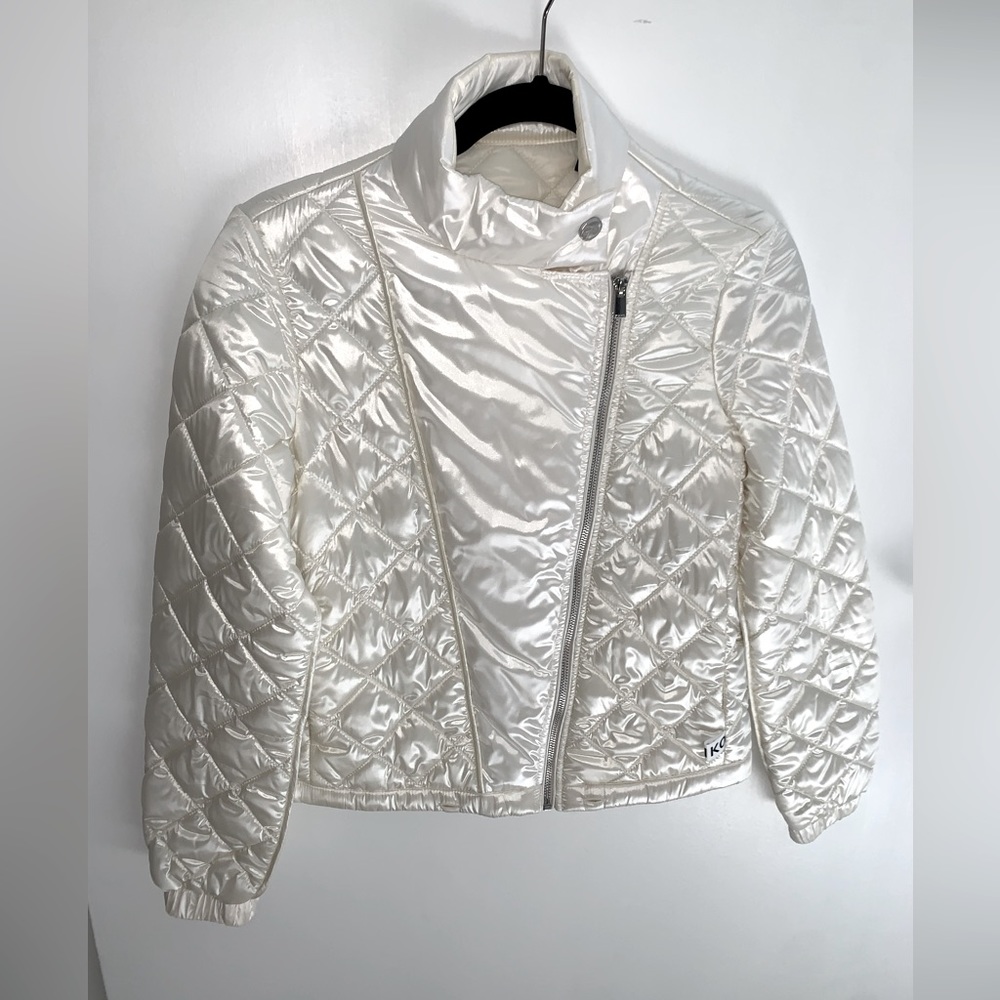 Pinko off white, light spring jacket. Size small.